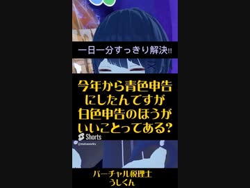白色申告のほうがお得なことってありますか？？【税理士Vtuber】