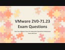 VMware 2V0-71.23 Exam Questions are Available for Passing Your Exam with Ease