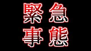 【緊急事態】恐れていたことがついに起こってしまいました・・・