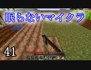 【Minecraft】 眠らないマイクラ 041 農業 ただただ耕す 【声無プレイ】