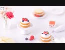 【粘土】ミニチュアの苺のネイキッドケーキを作ってみた【100均材料】【ミニチュアフード】DIY Miniature polymer Clay Tutorial