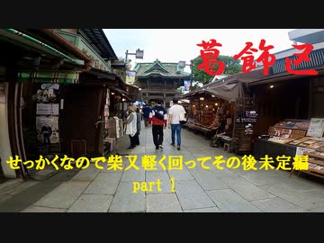 【散歩】東京都葛飾区柴又を歩く【せっかくなので柴又軽く回ってその後未定編part 1】