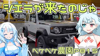 2023年11月16日　農作業日誌P815　不知火の袋掛けへと出稼ぎに行ってきたけど、夕方シエラ受け取り