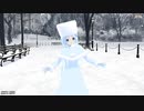 【MMD】 あぴミク Snow s2024 で♪雪の華♪ [1080P60fps]
