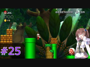 【マリオ】初スーパーマリオでピーチ救出作戦#25
