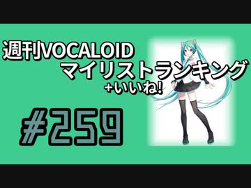 週刊VOCALOIDマイリスト+いいね！ランキング　#259