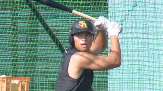 ホークス手応えの２週間、小久保監督は「メジャーでも通用」とプロ３年目の笹川を評価～秋キャンプを締めくくる打ち上げ