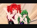 【MMD】ガラスハナビ【重音テト　櫻花アリス】