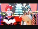 MMD、テト、ミク、計2人、で、AnotherMemory（Ray-Remix）