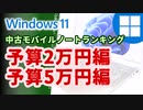 Windows11モバイルノートパソコン中古ランキング（コスパ重視・性能重視）2023年11月版