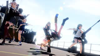 【MMD艦これ】学園天国