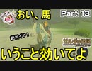 おい馬言うこときいてよ【ゼルダの伝説 ブレス オブ ザ ワイルド】PART 13