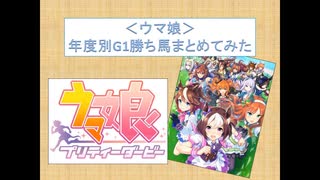 【ウマ娘 2023年11月最新版】年度別G1勝利ウマ娘をまとめてみた【競馬】