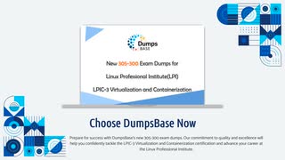 New 305-300 Exam Dumps for LPIC-3 Virtualization and Containerization