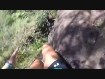 ホモと見る女vs崖