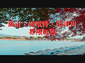 嵐山、嵯峨野、保津川界隈紅葉