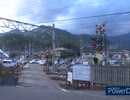 森の踏切にご用心