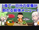 1食で一日分の栄養素が取れる最強メニューを考案した