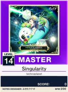 【譜面確認用】 Singularity MASTER 【チュウニズムNEW外部出力】