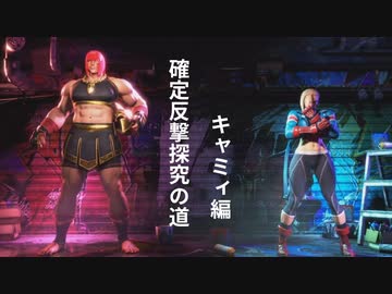 【スト6】マリーザ確定反撃探究の道　キャミィ編