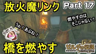 放火魔リンク橋を燃やす【ゼルダの伝説 ブレス オブ ザ ワイルド】PART 17