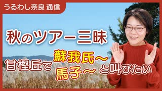 秋晴れの平城宮跡はサイコーで、週末は明日香村 甘樫丘で蘇我氏～と叫びたい！最近のツアーレポート【うるわ奈良通信11月24日号】