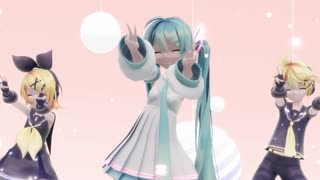 【MMD】JUMP UP / DECO*27【Sour式初音ミク＆鏡音リン＆鏡音リン】