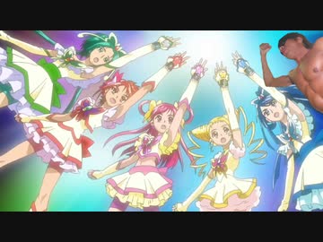 AIを使って拓也さんをプリキュア5のメンバーに入れてみた