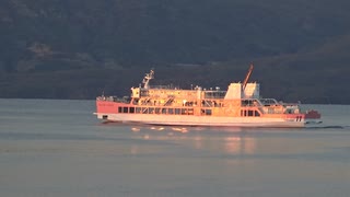 ある日のフェリーから見る「フェリー第十一おおすみ」（ある日の桜島（その３７８））