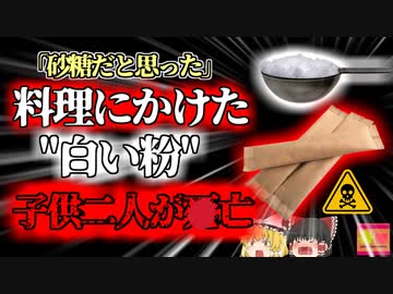 【2013年】隣人「お砂糖切らしちゃったから貸してくれない？」女性「そこにあるから取って行って」→勘違いで猛毒を持ち帰り、子供たちが口にして○亡 『スティックシュガー毒物事件』【ゆっくり解説】
