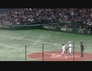 ランナー三塁のピンチを抑えるイチロー 松坂大輔ちょっとエラーしそうになるが怒られるのを回避【2023年11月21日 イチローKOBE CHIBEN 対 高校野球女子選抜】