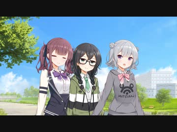 ウォーキングと三人【CeVIO劇場】