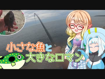 そらさんと釣りの思い出３１ ～小さな魚と大きなロマン～