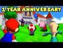 [Hobo Bros]5人のYouTuber VS 2人のスピードランナー 1周年記念[スーパーマリオ64/Minus World]