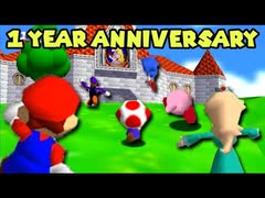 [Hobo Bros]5人のYouTuber VS 2人のスピードランナー 1周年記念[スーパーマリオ64/Minus World]