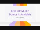 SHRM HR Certification: Pass the SHRM Certified Professional (SHRM-SCP) Exam with Real Dumps