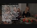 WHAT YOU NEED TO KNOW ABOUT THANKSGIVING