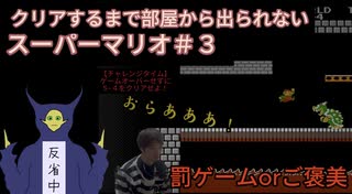 【スーパーマリオクリアするまで部屋から出られない】第３話〜恐怖を味わうのは一人だけではなかった