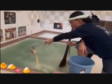 ホモと見る風呂の中にラーメンスープを入れまくるイベント