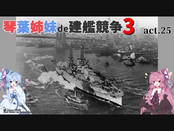 [RtW3]琴葉姉妹de建艦競争3 act.25[Rule the Waves 3]