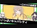一口ボカロ曲解説【いっぱいキャパシティ】