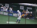 ネクストで自分の打席を待つ松坂大輔の素振り【2023年11月21日 イチローKOBE CHIBEN 対 高校野球女子選抜】