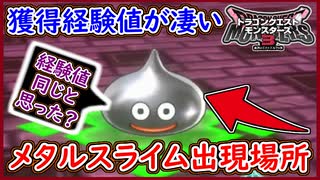 DQM3 メタルスライム出現場所！獲得経験値がヤバい！レベル上げのついでに！ドラクエモンスターズ3 攻略 実況プレイ【メイルス】