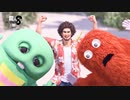 『龍が如く８』ガチャピン ・ムック（ガチャピン役 ムック 役）インタビュー映像