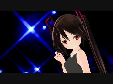 【MMD】黒髪ちゃんで『愛言葉Ⅱ』トレースしてみました【あぴミク】