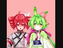 雪かきをやめて、曲とネタと絵をかいていたいのだ/ずんだもん・重音テト(オリジナル曲)