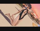 【DoaXvv/なぎさ】ポーズ:膝立ち・クールに振り向き/水着:ほたか