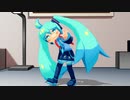 ローポリ初音ミクでロリ神ダンス　Aメロ＆サビ