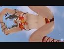 【DOAXVV】 モニカ　恋色いろは　着崩れ　超ズームアップ　超ローアングル　わんわん　雌豹