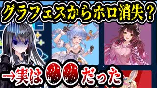 グラブルフェスのキービジュアルからホロライブが消えた？→調べたら〇〇だと判明